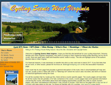 Tablet Screenshot of cyclingscenicwv.com